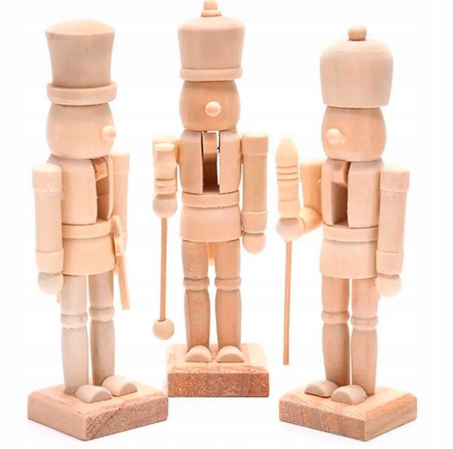 HRESTAČ - peščene barve, Basics, les (25/7/7cm)