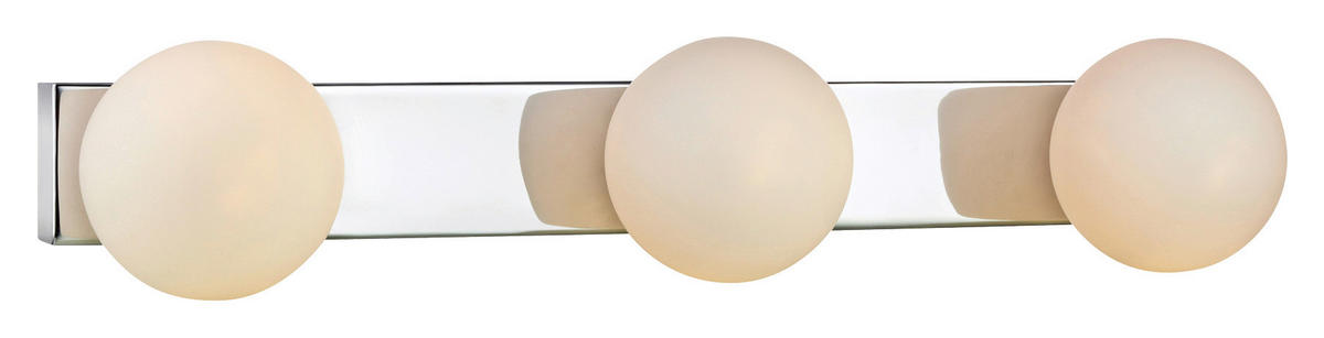 WANDLEUCHTE - Chromfarben/Weiß, Basics (50.3/10/12cm) - Markslöjd