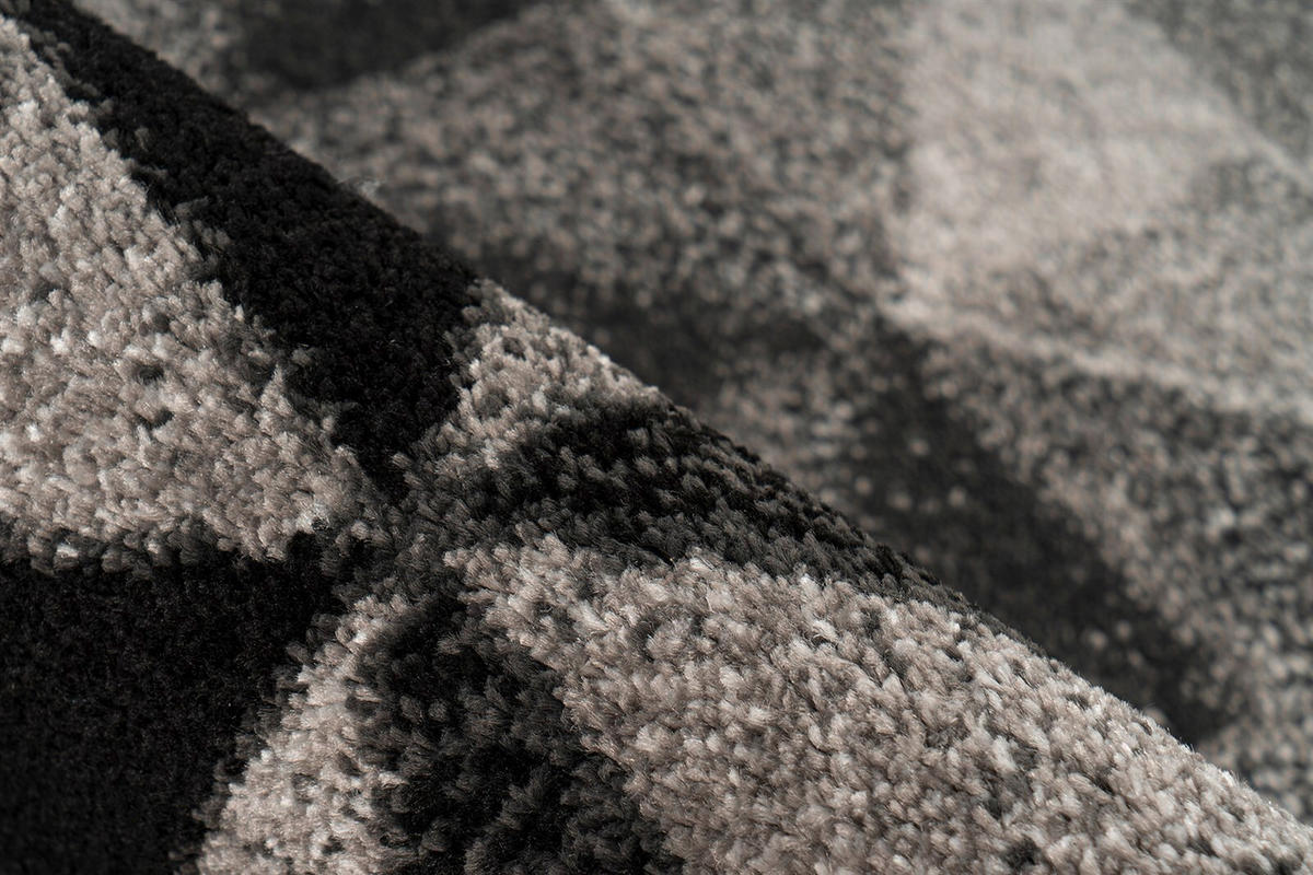 TEPPICH 80/150 cm Naila 200 Grau Grau  - Grau, KONVENTIONELL, Textil (80/150cm)