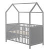 HAUSBETT  - Taupe, Basics, Holz/Holzwerkstoff (75/162,5/143,5cm) - Roba