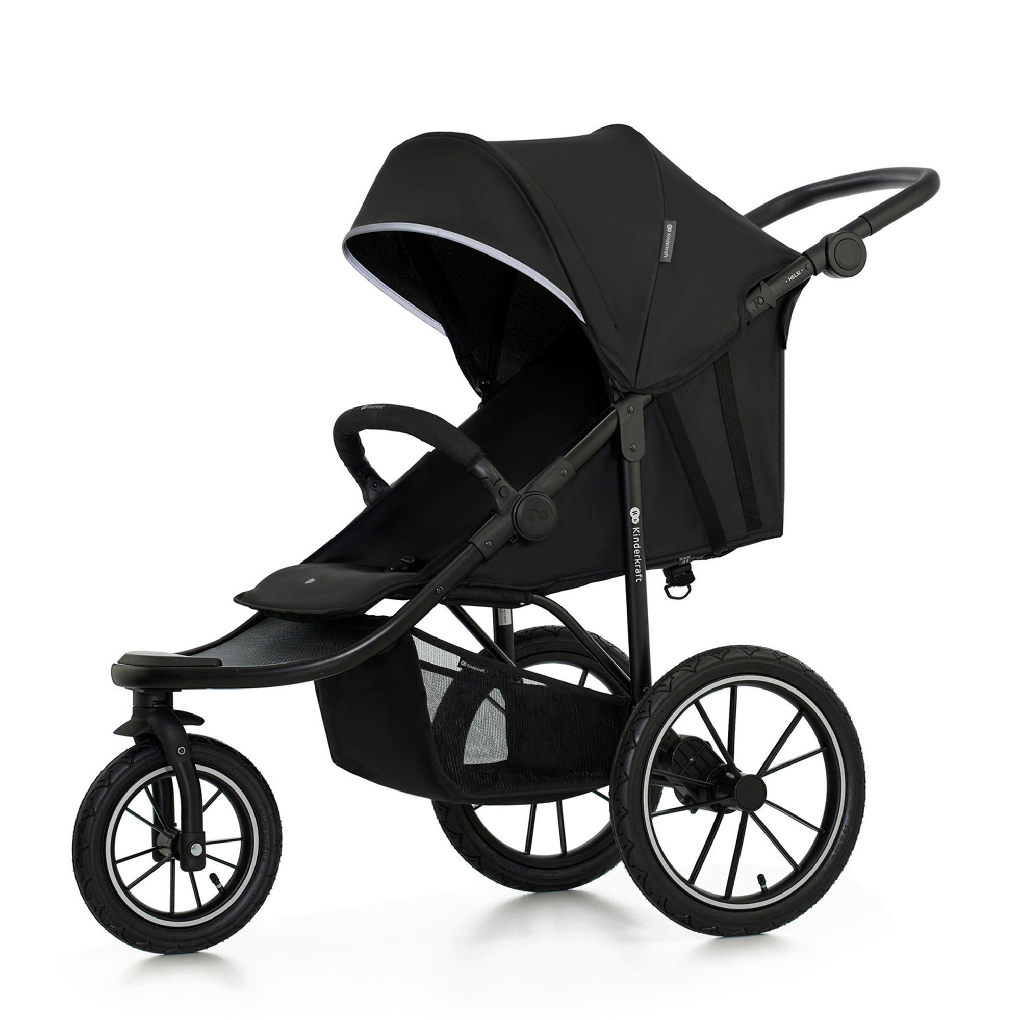 JOGGER Helsi  - Schwarz, Basics, Metall (61.5/71-113/126cm) - Kinderkraft