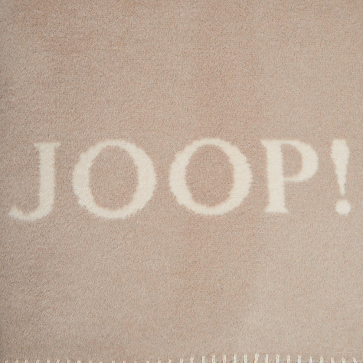 PLÉD 150/200 cm  - homok, Design, textil (150/200cm) - Joop!