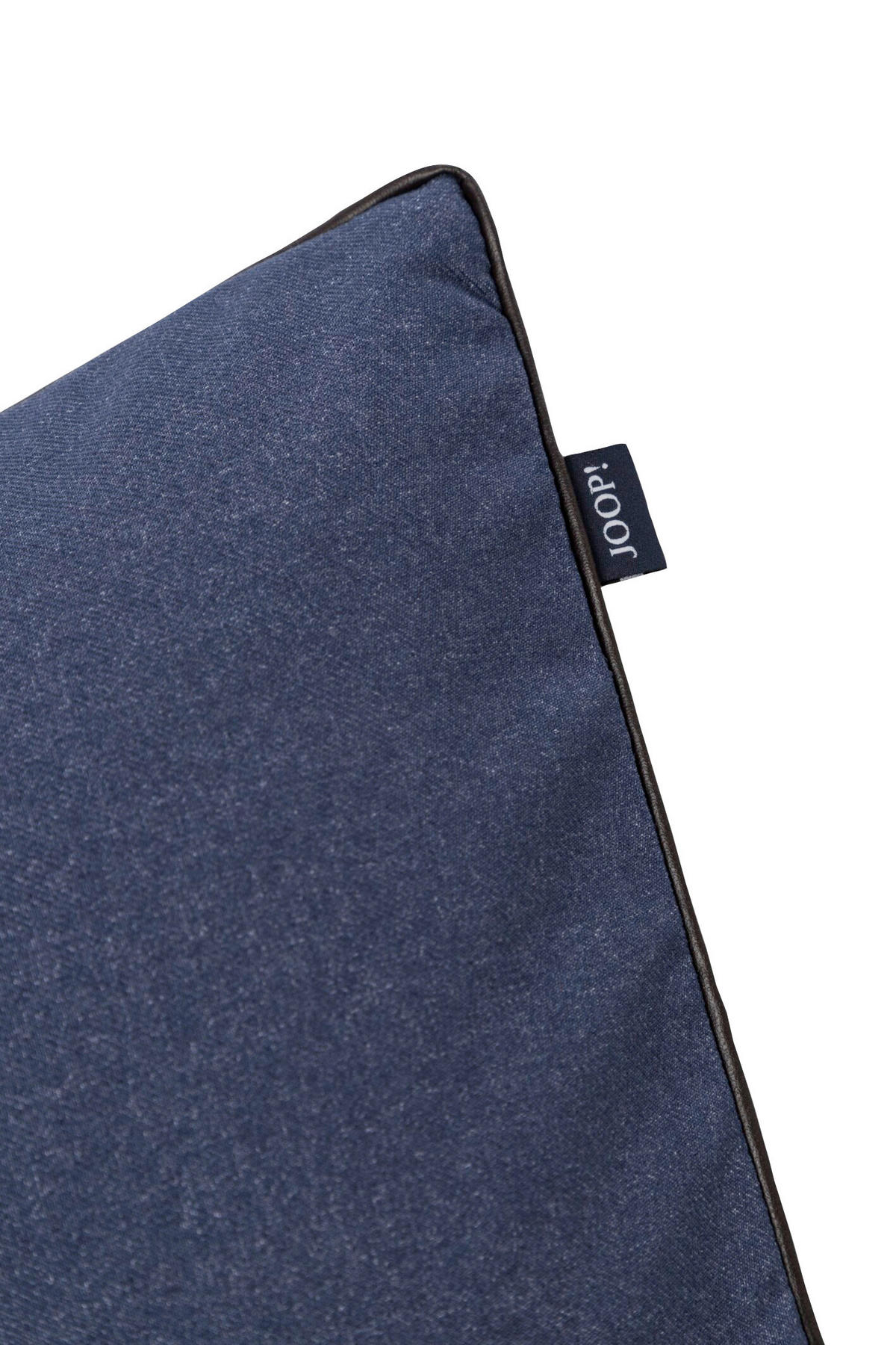 KISSENHÜLLE J!Essential 40/40 cm  - Blau/Dunkelblau, Basics, Textil (40/40cm) - Joop!