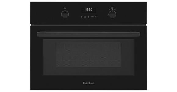 EINBAUMIKROWELLE DKK57305BK  - Schwarz, Basics, Metall (59,5/45,5/56,7cm) - Dieter Knoll