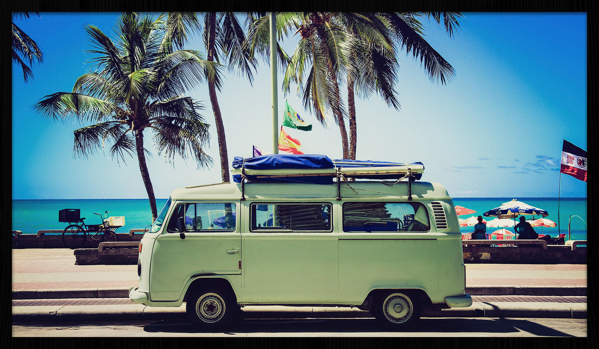 BILD 118/70 cm  - Blau/Schwarz, Design, Holz/Kunststoff (118/70cm) - Wandkraft