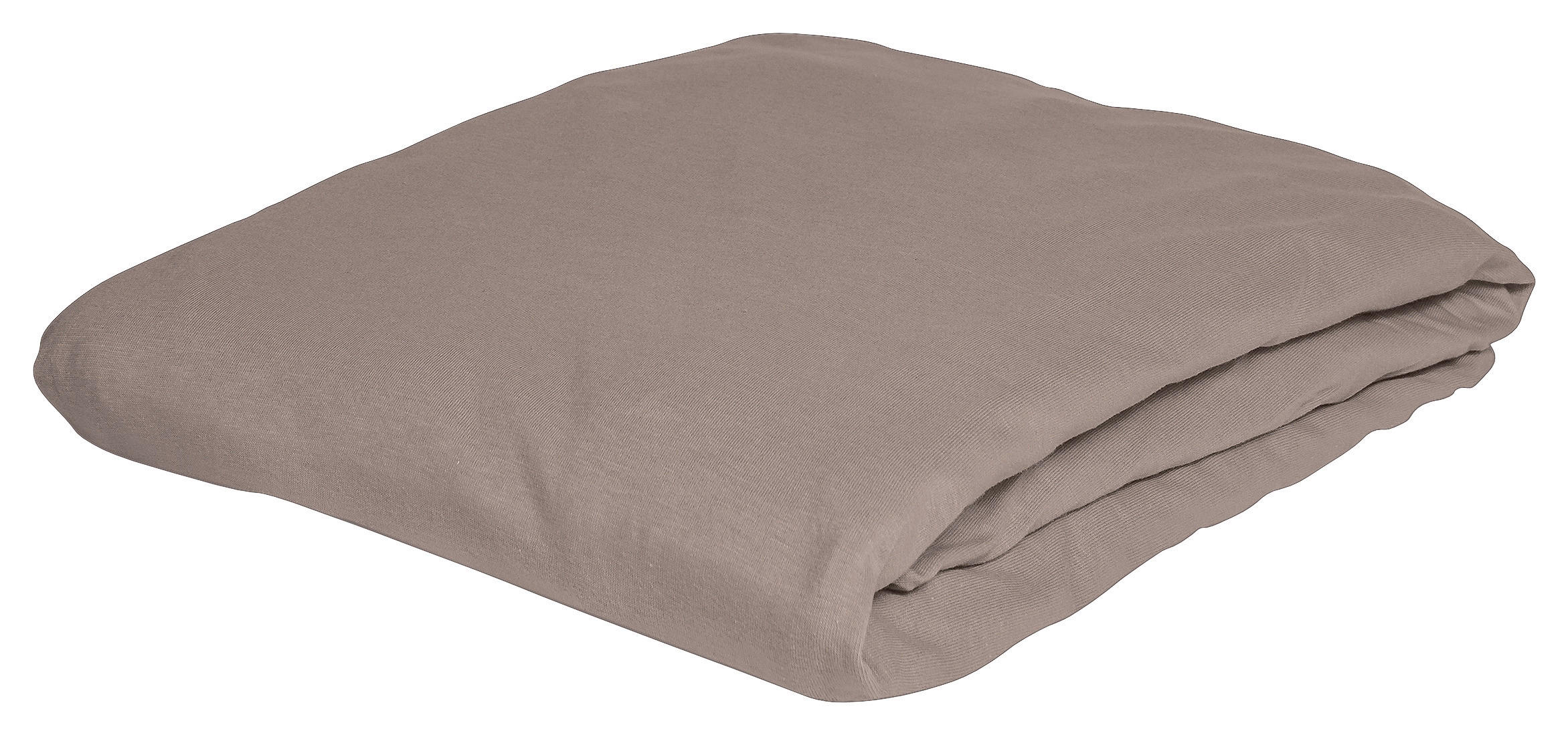 SPANNBETTTUCH Jersey 190/200 cm  - Taupe, KONVENTIONELL, Textil (190/200cm) - Irisette