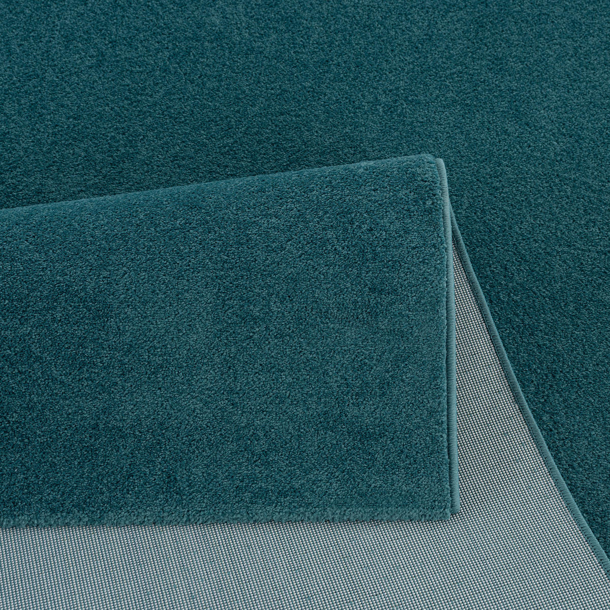 WEBTEPPICH 60/110 cm Uni Dunkelblau rechteckig  - Dunkelblau, LIFESTYLE, Kunststoff/Textil (60/110cm) - Novel