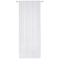 Draperie Confecționată semitransparent  - alb, Basics, textil (140/245cm) - Esposa