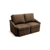 SCHLAFSOFA Mikrofaser Braun  - Beige/Schwarz, Basics, Kunststoff/Textil (168/86/96cm) - MID.YOU