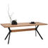 ESSTISCH in Holz, Metall, Holzwerkstoff 200/100/76 cm - Eichefarben/Schwarz, Design, Holz/Holzwerkstoff (200/100/76cm) - Lomoco ESSTISCH in Holz, Metall, Holzwerkstoff 200/100/76 cm - Eichefarben/Schwarz, Design, Holz/Holzwerkstoff (200/100/76cm) - Lomoco
