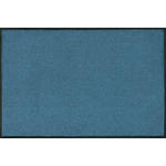 FUßMATTE 40/60 cm Uni Blau  - Blau, Basics, Kunststoff/Textil (40/60cm) - Esposa