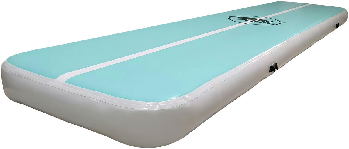 GYMNASTIKMATTE AIR MATTRESS  - Türkis/Weiß, KONVENTIONELL, Kunststoff (300/150/20cm)