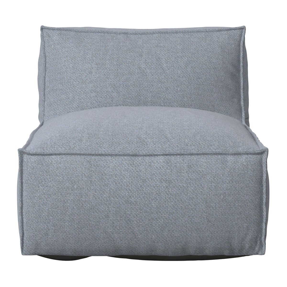 LOUNGESOFA  - Grau, MODERN, Textil (95/80/95cm) - Ambia Garden