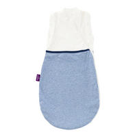 BABYSCHLAFSACK Puck-Schlafsack "Air"    50/56   - Pastellblau, Basics, Naturmaterialien (50/56null) - Träumeland