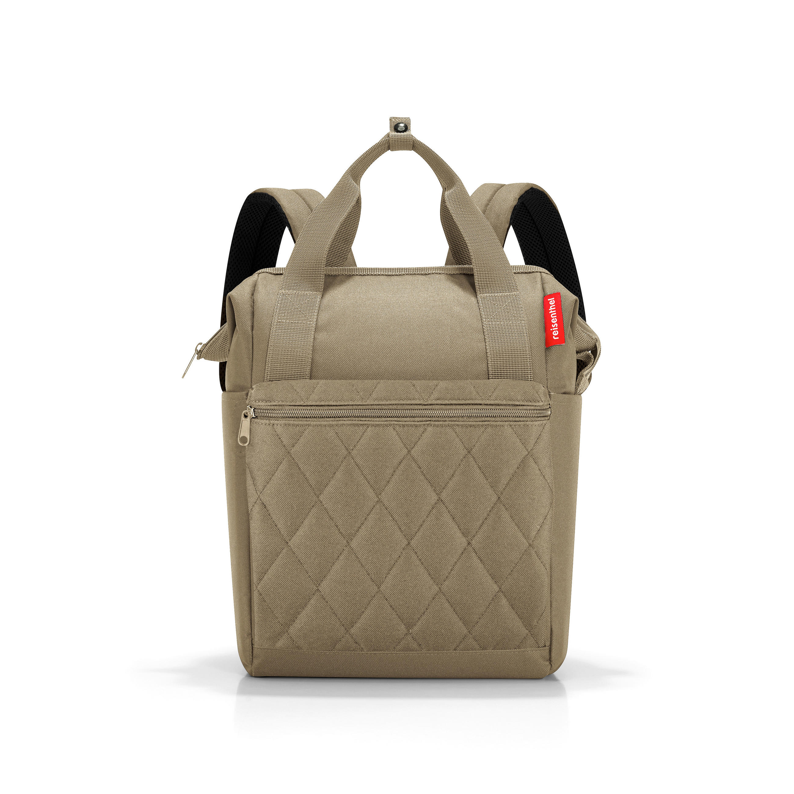 Reisenthel Rucksack Allrounder R rhombus olive Olivgrün 25x40x17 cm