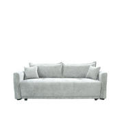 TROSJED NA RAZVLAČENJE drvo, tekstil  siva    - siva/crna, Moderno, drvo/tekstil (235/93/83cm) - Hom`in