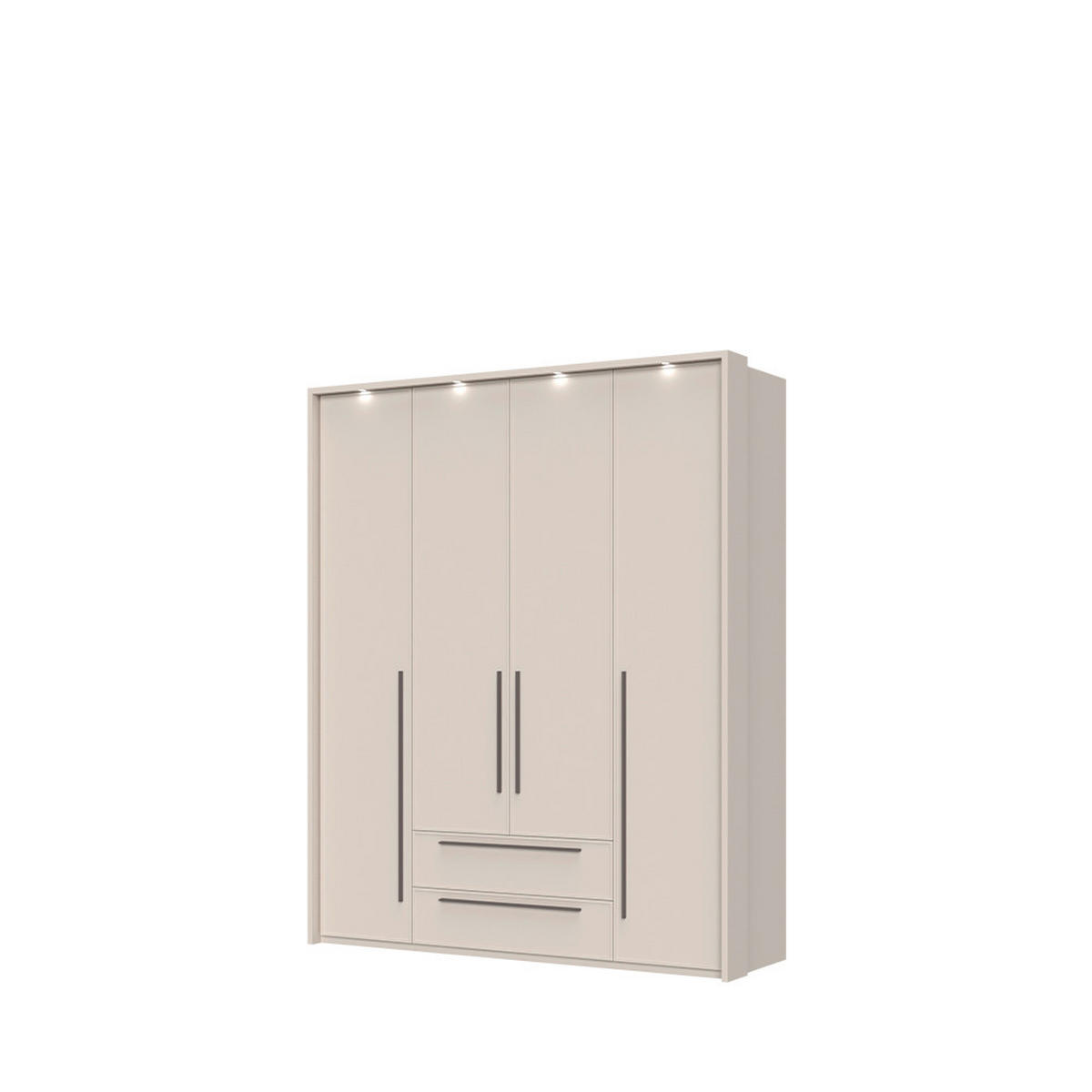 ORMAR SA KLASIČNIM VRATIMA  187/226/60 cm  - Dizajnerski, pločasti materijal/plastika (187/226/60cm)