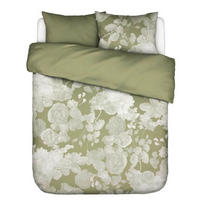 BETTWÄSCHE 2-teilig Eunice Satin 135/200 cm  - Hellgrün, KONVENTIONELL, Textil (135/200cm) - Essenza