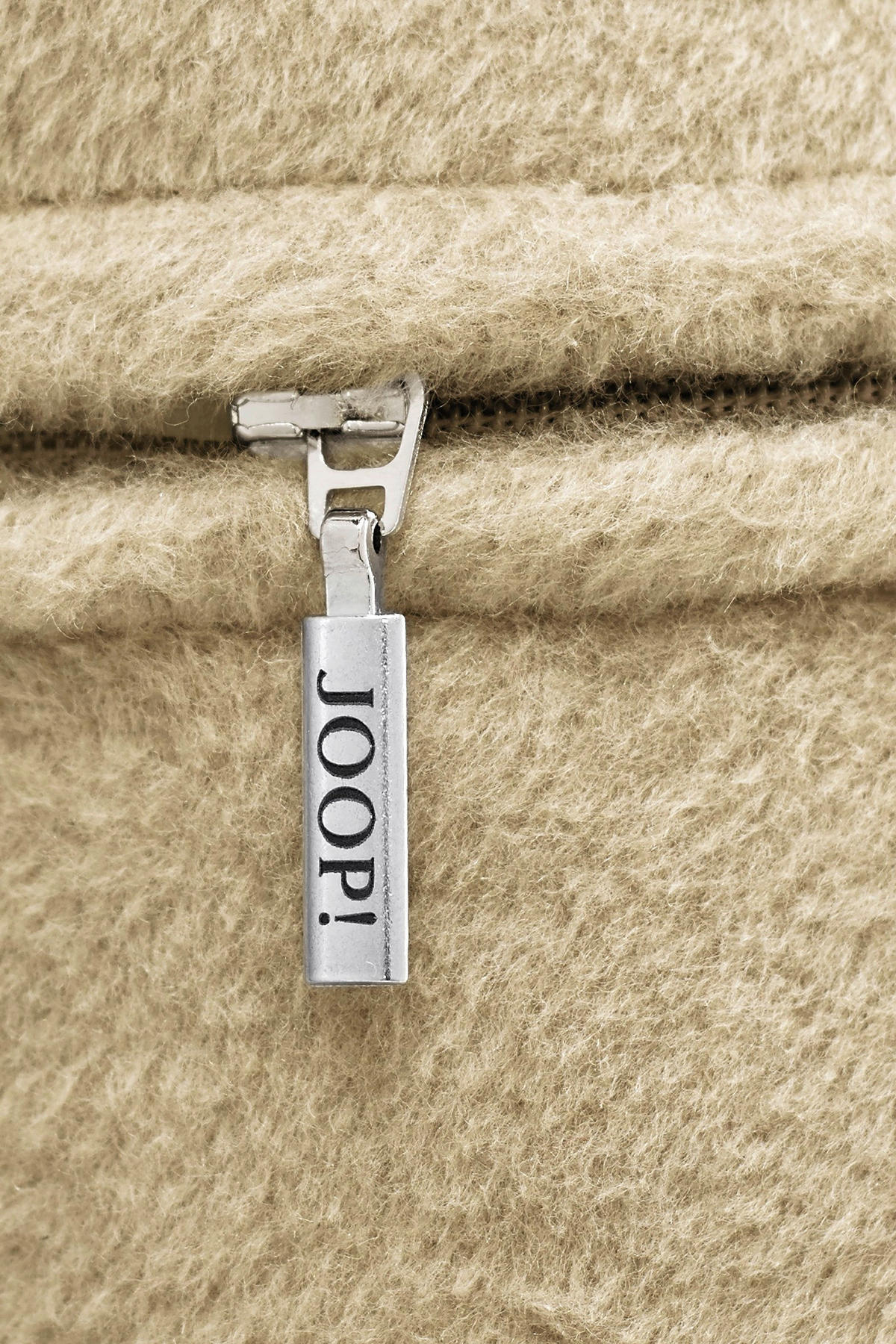 KISSENHÜLLE UNI DOUBLEFACE 50/50 cm  - Sandfarben/Naturfarben, Design, Textil (50/50cm) - Joop!