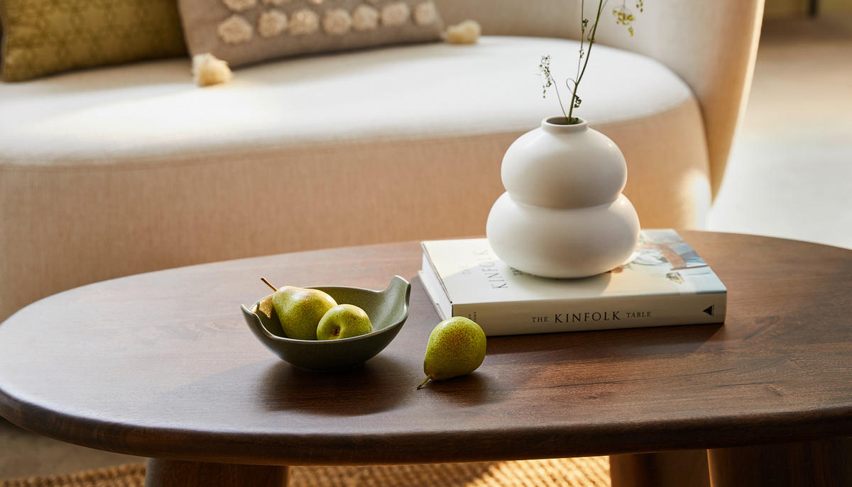 COUCHTISCH in Holz 110/60/40 cm  - Walnussfarben, Design, Holz (110/60/40cm) - Livetastic