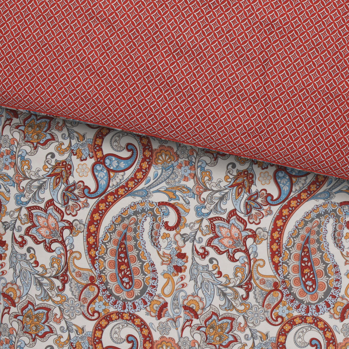 OBOUSTRANNÉ POVLEČENÍ, satén, vícebarevná, 140/200 cm - vícebarevná, Konvenční, textil (140/200cm) - Esposa