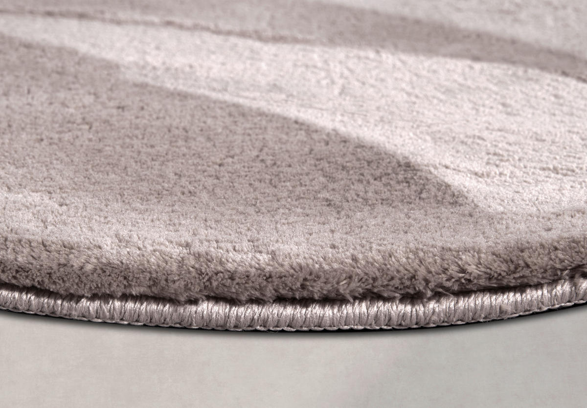 HOCHFLORTEPPICH 200 cm Kollektion 1899 Hellgrau rund  - Hellgrau, Design, Textil (200cm) - Villeroy & Boch