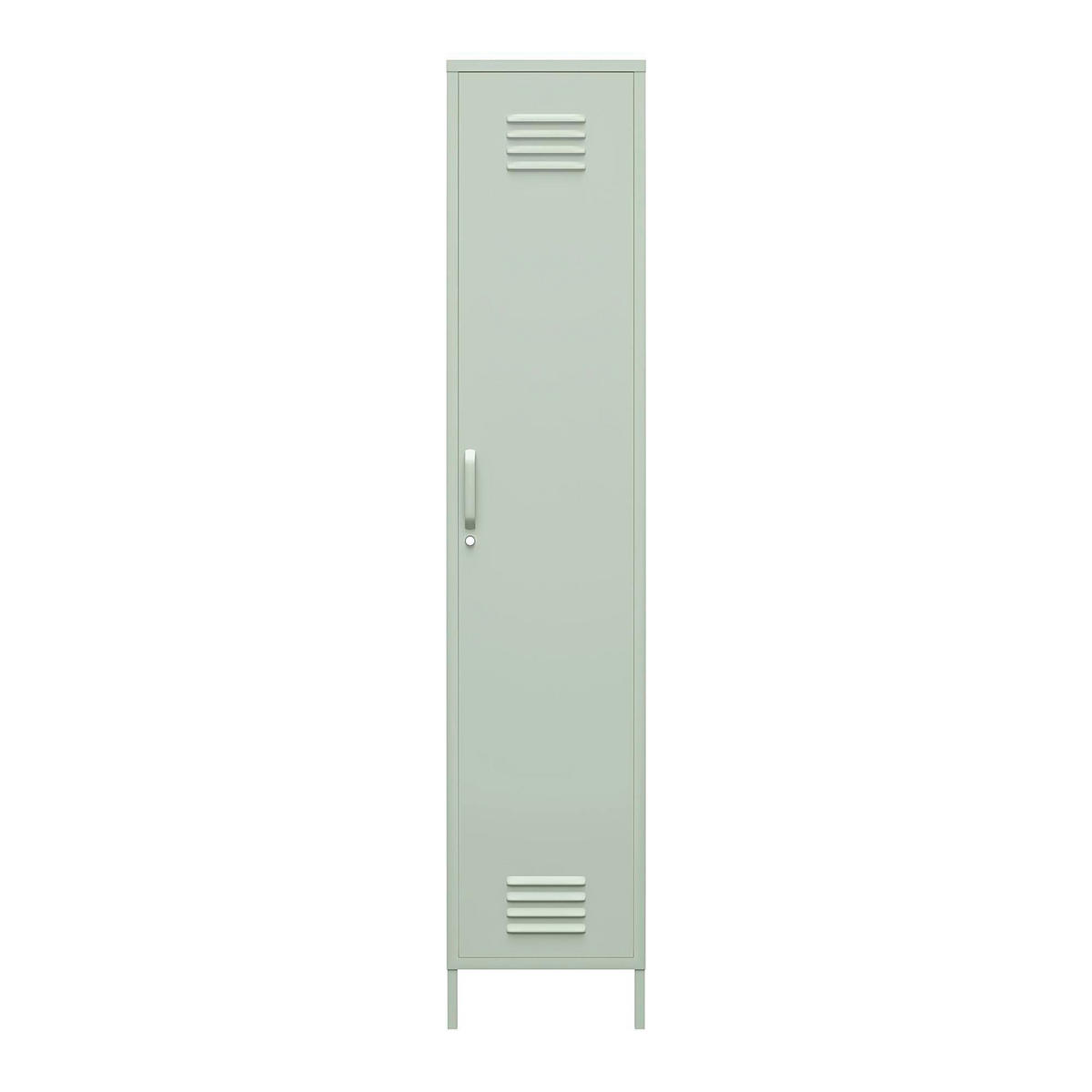 GARDEROBENSCHRANK Mission District  in 38/185/40 cm  - Grün, Design, Metall (38/185/40cm) - MID.YOU