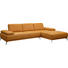 WOHNLANDSCHAFT in Leder Gelb - Chromfarben/Gelb, Design, Leder (298/178cm) - Chilliano WOHNLANDSCHAFT in Leder Gelb - Chromfarben/Gelb, Design, Leder (298/178cm) - Chilliano