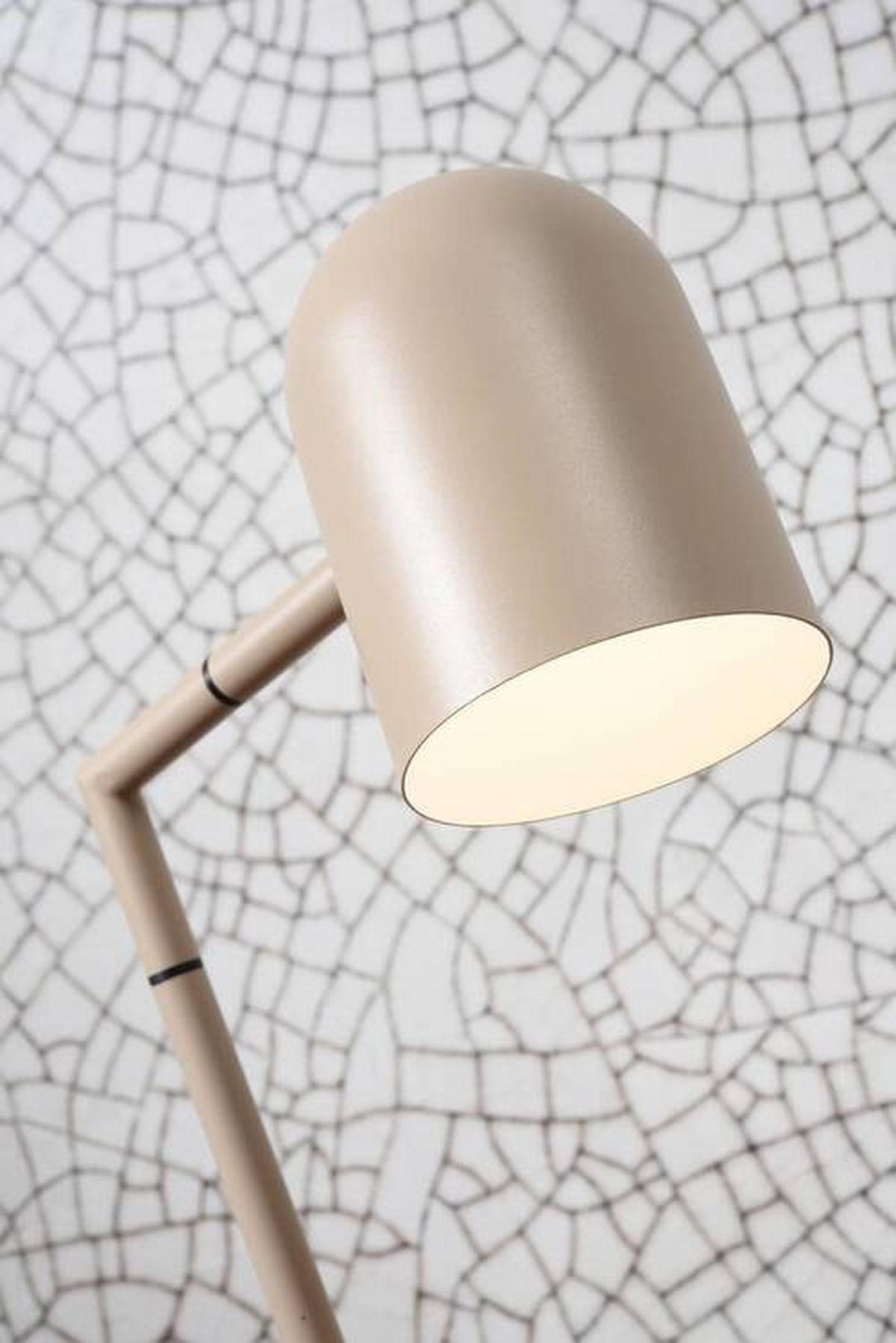 LAMPADAIRE - Sandfarben/Schwarz, Design, Metall (17/141/17cm) - It's about Romi