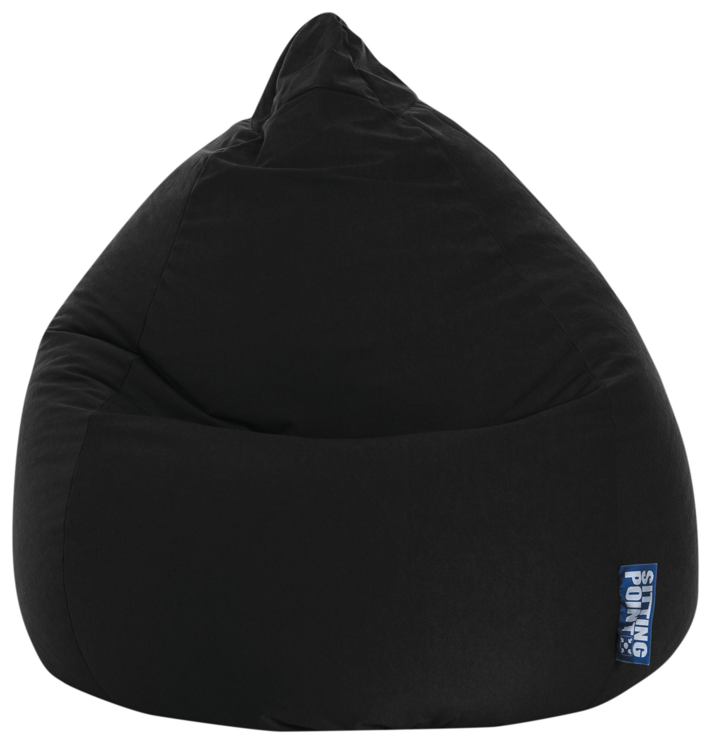 SITZSACK 220 l  - Schwarz, Design, Textil (110/70/110cm)