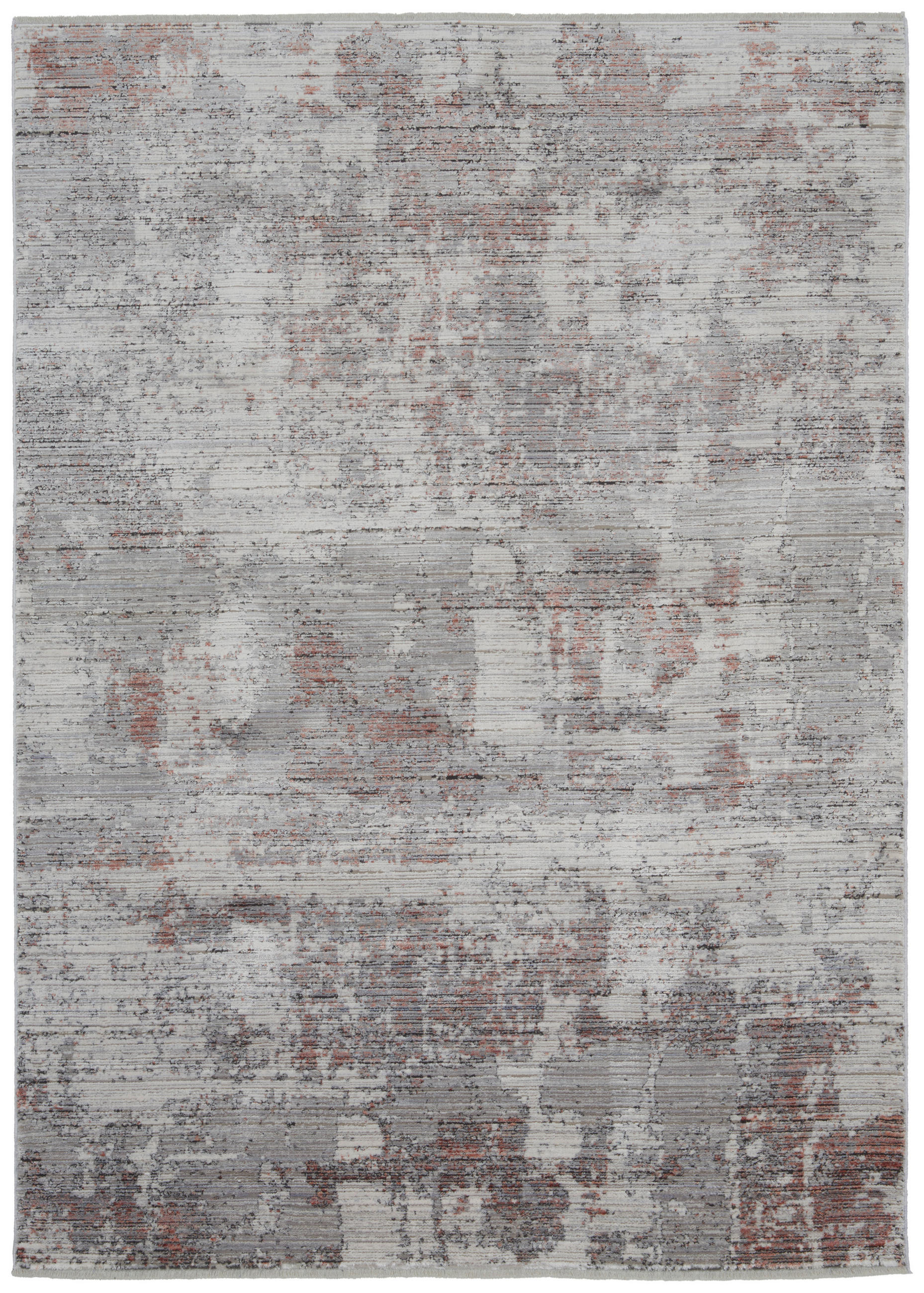 VINTAGE KOBEREC, 120/170 cm, šedá, růžová - šedá/růžová, Design, textil (120/170cm) - Dieter Knoll