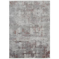 VINTAGE KOBEREC, 120/170 cm, šedá, růžová - šedá/růžová, Design, textil (120/170cm) - Dieter Knoll