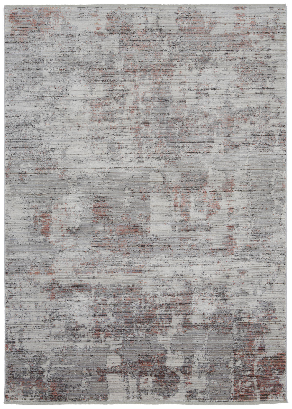 VINTAGE KOBEREC, 120/170 cm, šedá, růžová - šedá/růžová, Design, textil (120/170cm) - Dieter Knoll