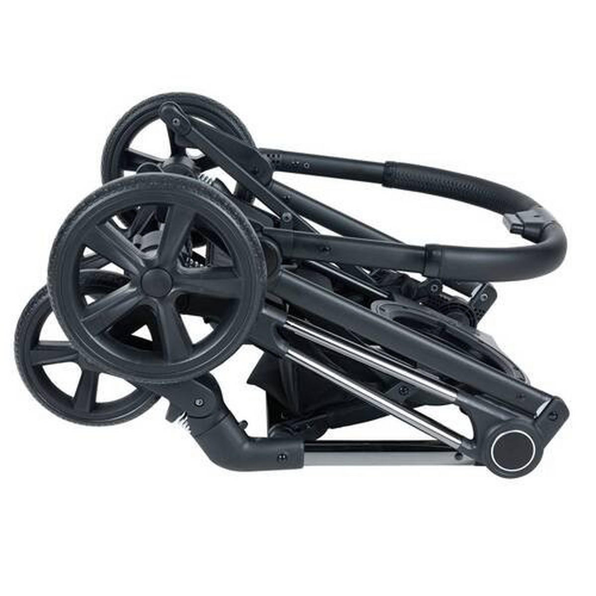 KIŠOBRAN KOLICA  TWIRL  - siva/crna, Trendi, tekstil/metal (75/55/105cm) - Jimmylee