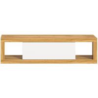 LOWBOARD  in 150/39/30 cm  - Eiche Wotan/Weiß, Design, Holzwerkstoff (150/39/30cm) - MID.YOU