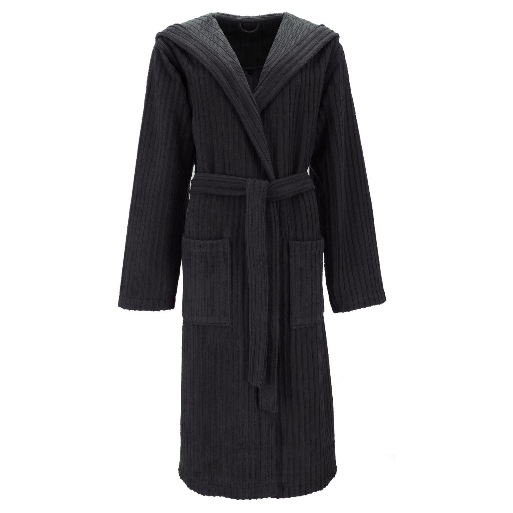 BADEMANTEL Narona S Unisex  - Grau, Basics, Textil (Snull) - Vossen