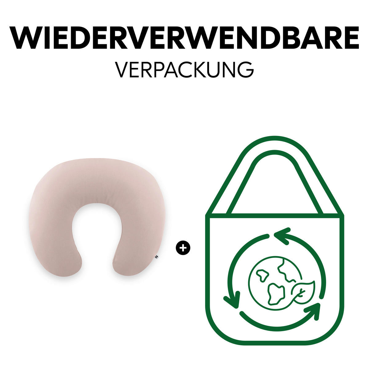 STILLKISSEN Nurse N Feed   - Altrosa, Basics, Textil (25/80/140cm) - Hauck