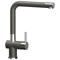 KÜCHENARMATUR 547001SIL  - Dunkelgrau, Basics, Stein/Metall (5/31/22cm) - Schock