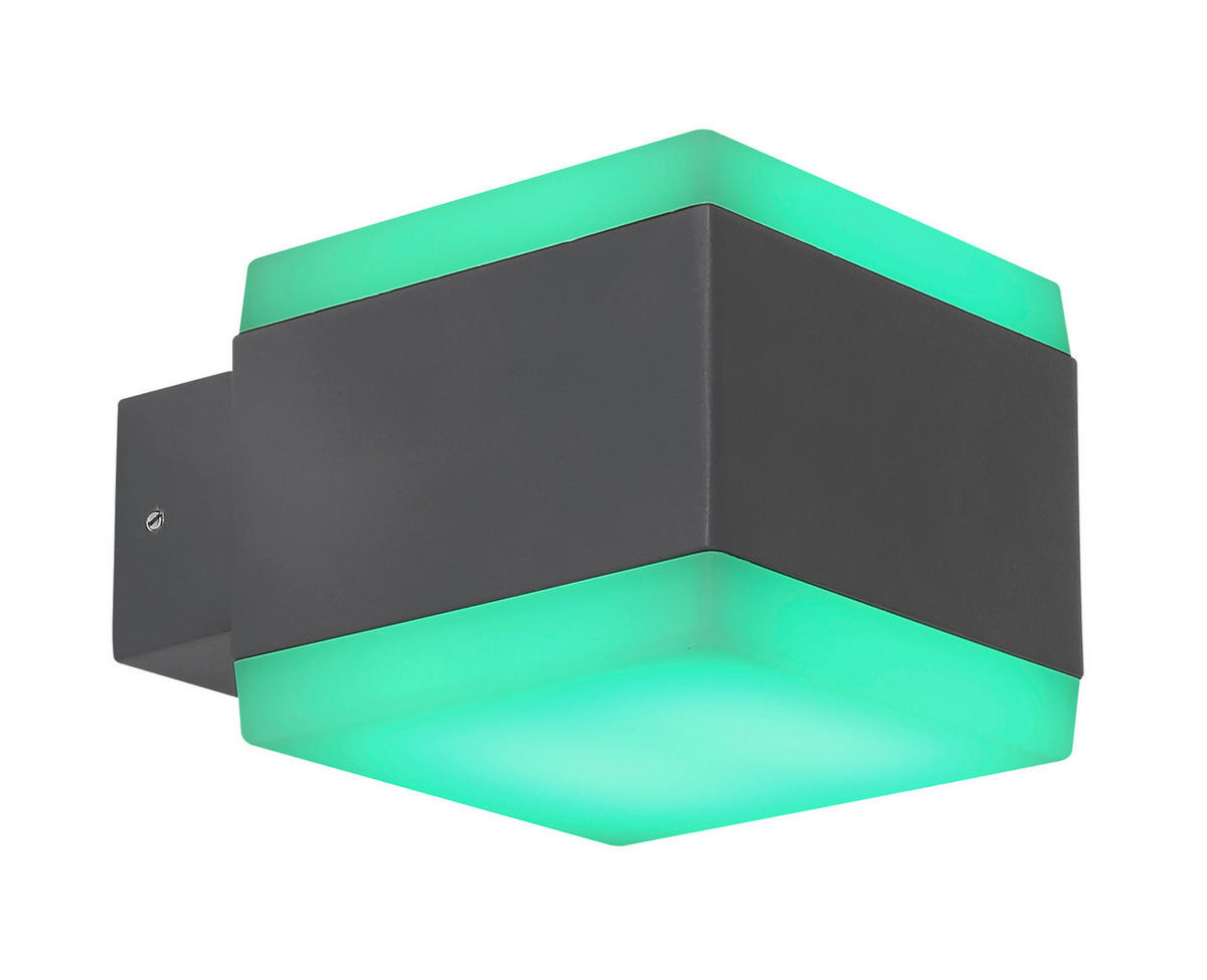 ZUNANJA STENSKA SVETILKA  Slice  11/9 cm           - Basics, kovina/umetna masa (11/9cm) - Globo