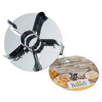 STEMPEL - Edelstahlfarben, Basics, Metall (8,5/5cm) - Birkmann