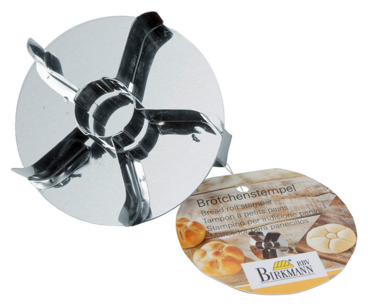 STEMPEL - Edelstahlfarben, Basics, Metall (8,5/5cm) - Birkmann