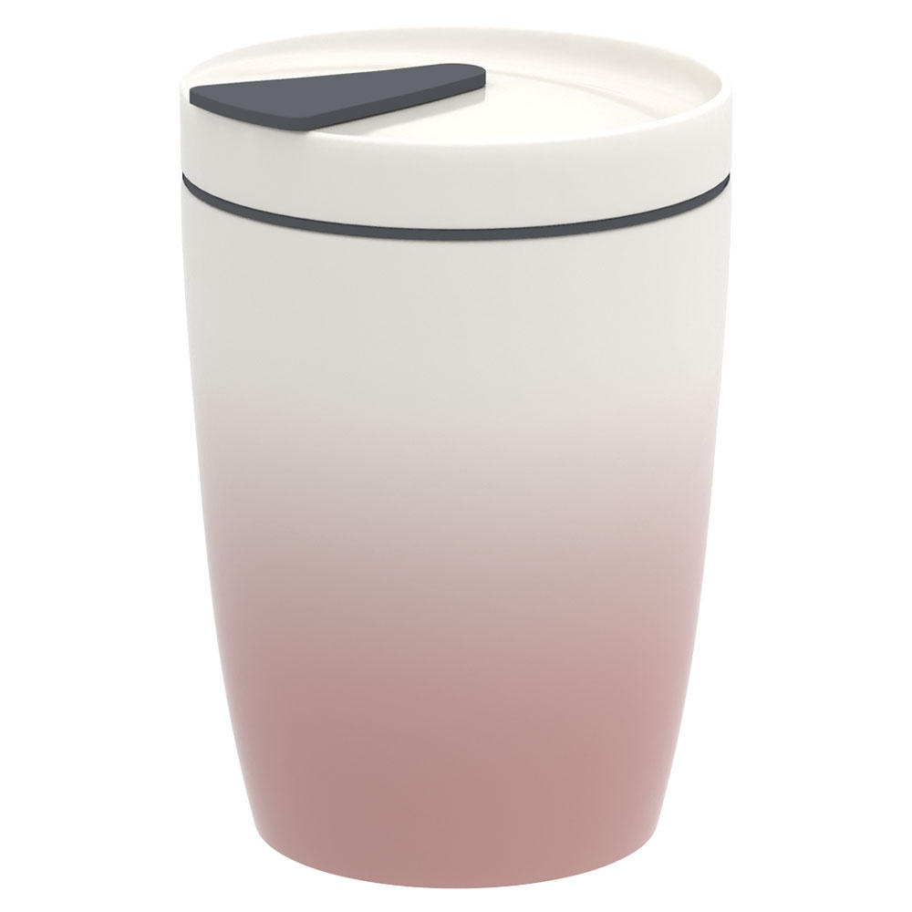 ELVITELES KÁVÉSBÖGRE 0,29 l  - rózsaszín/fehér, Basics, műanyag/kerámia (290ml) - like.Villeroy & Boch
