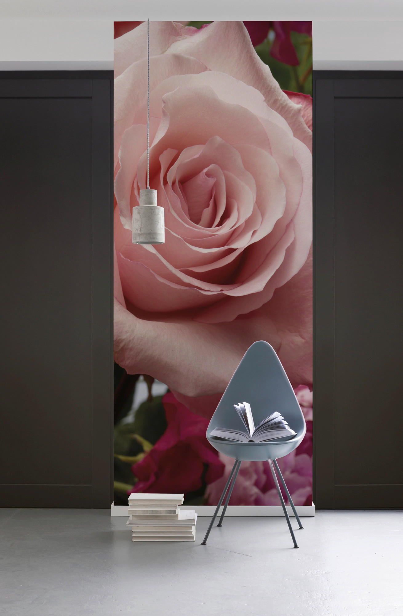 VLIESTAPETE  - Rosa, Basics (100/280cm) - Xora
