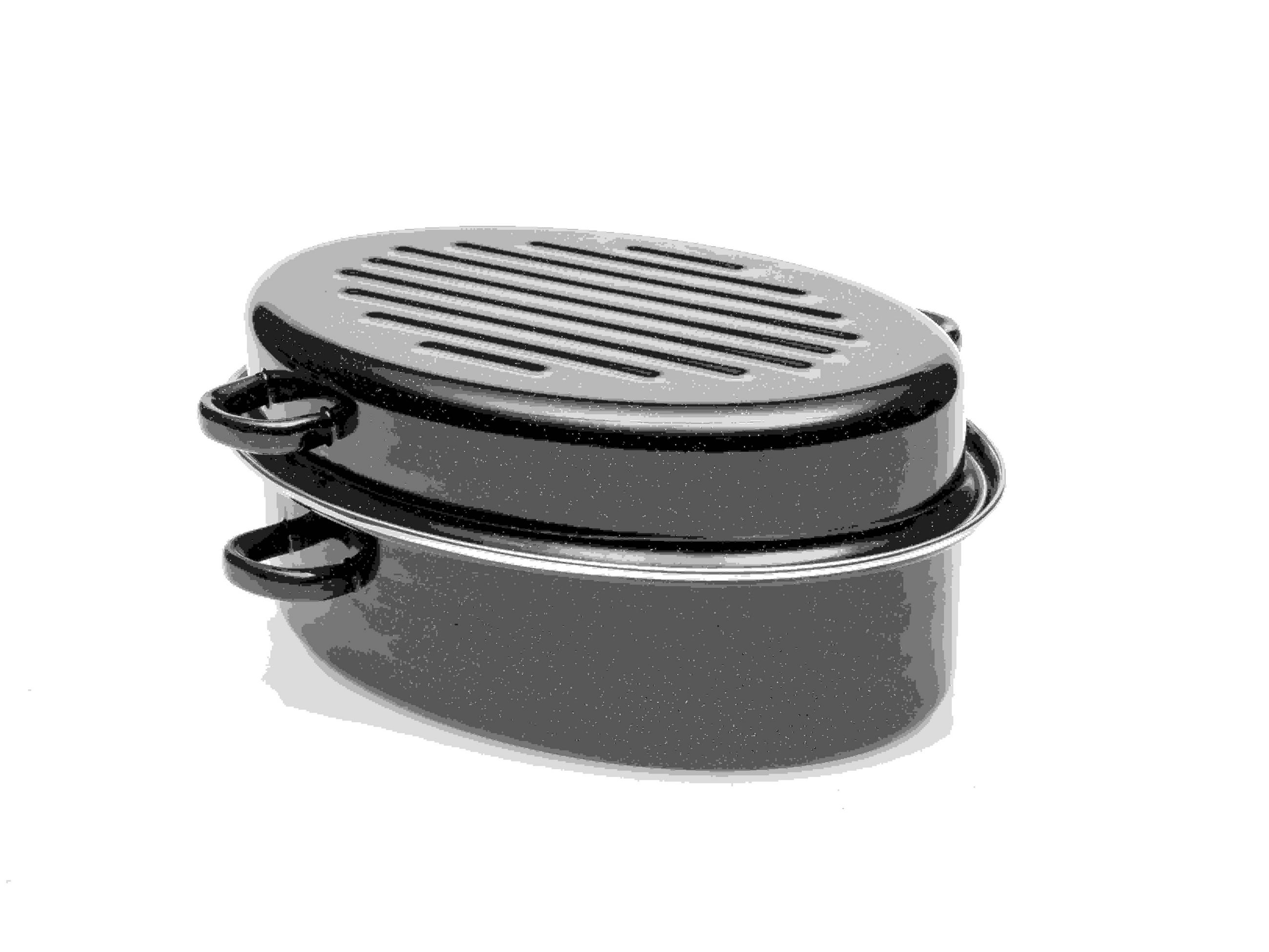 BRÄTER EMAILLE BRÄTER 4,5 L  - Schwarz, Basics, Metall (32cm) - GSW