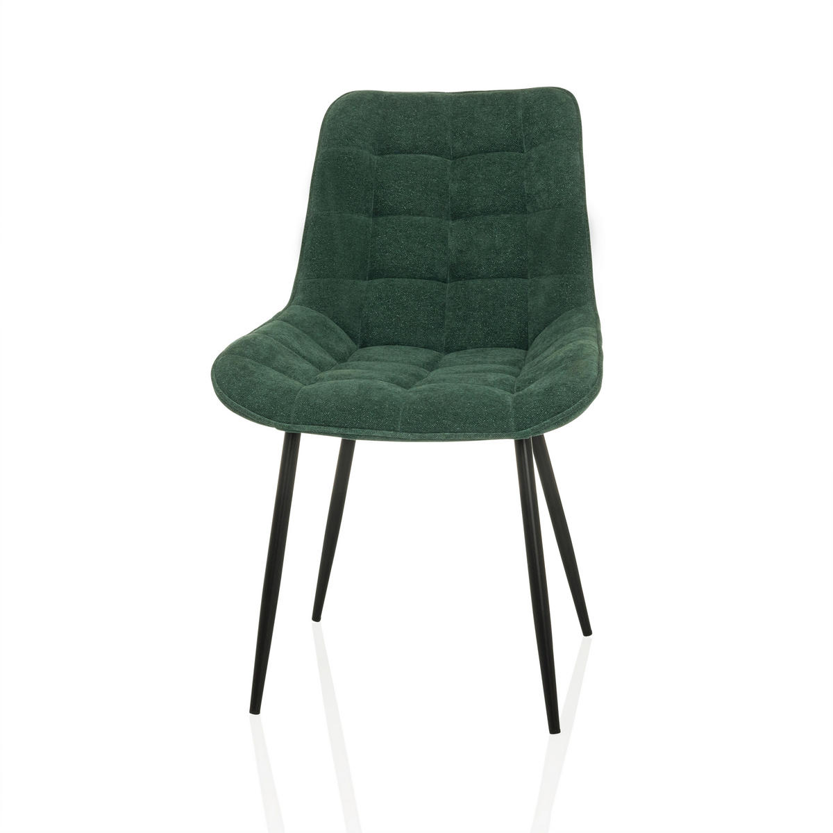 STUHL - Petrol/Schwarz, MODERN, Kunststoff/Textil (55/88/61cm) - MID.YOU
