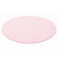 HOCHFLORTEPPICH 200/200 cm Life Rosa - Rosa, KONVENTIONELL, Textil (200/200cm) - Novel