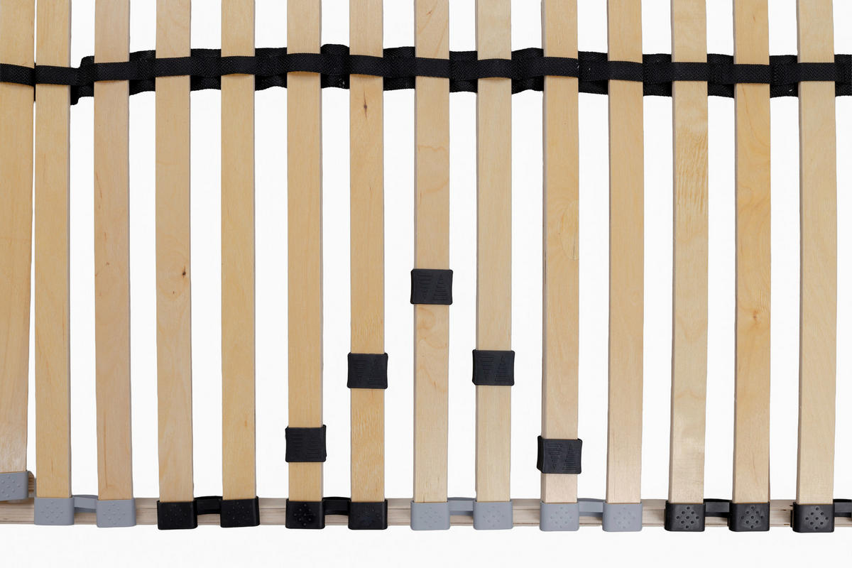 LATTENROST 80/200 cm Mittelzone verstellbar, Birke  - Naturfarben, Basics, Holz (80/200cm) - MID.YOU