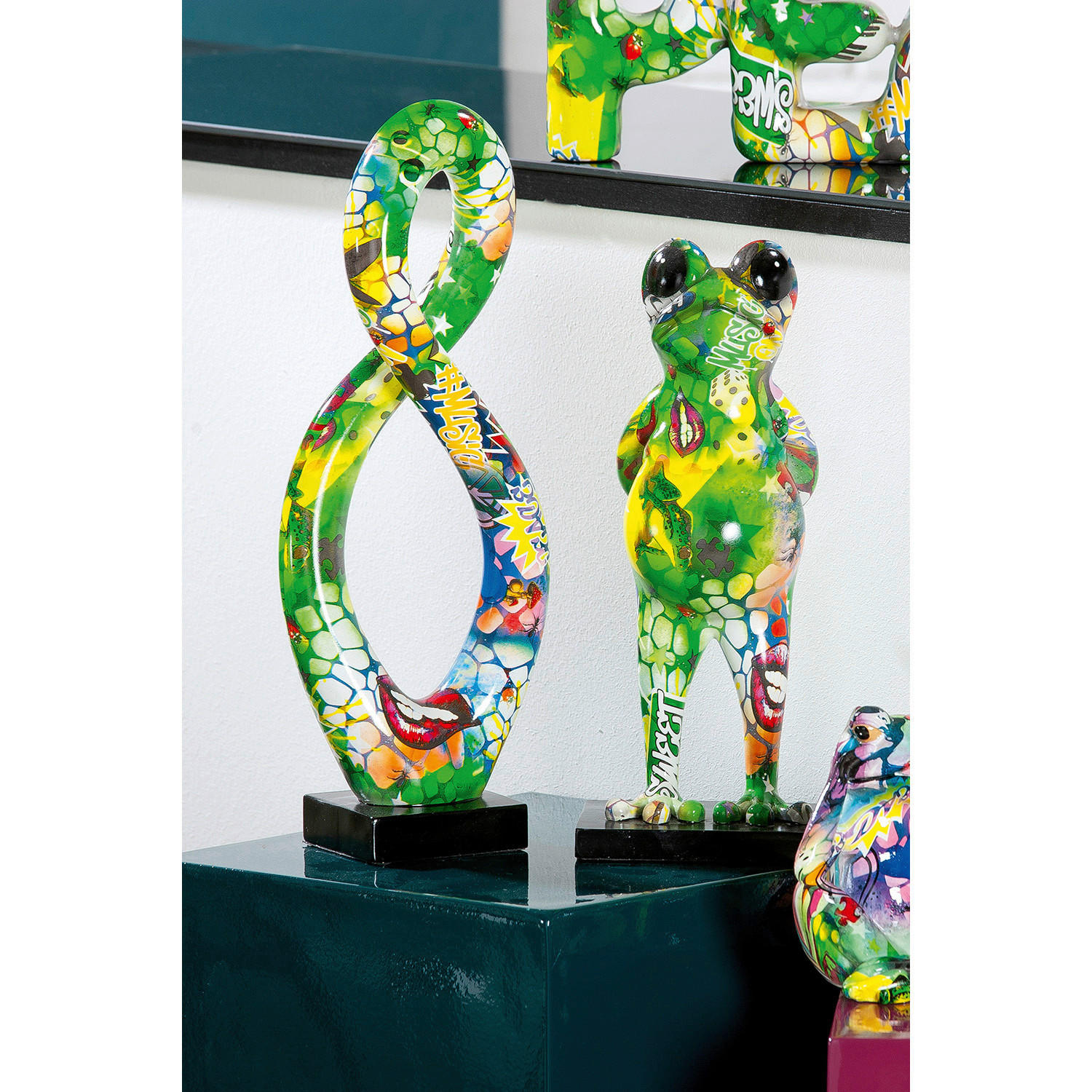 DEKOFROSCH - Multicolor, Basics, Kunststoff (13/30,5/10cm)