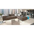 Ecksofa Flachgewebe Rückenkissen, Zierkissen Braun - Chromfarben/Braun, Design, Kunststoff/Textil (298/192cm) - XORA