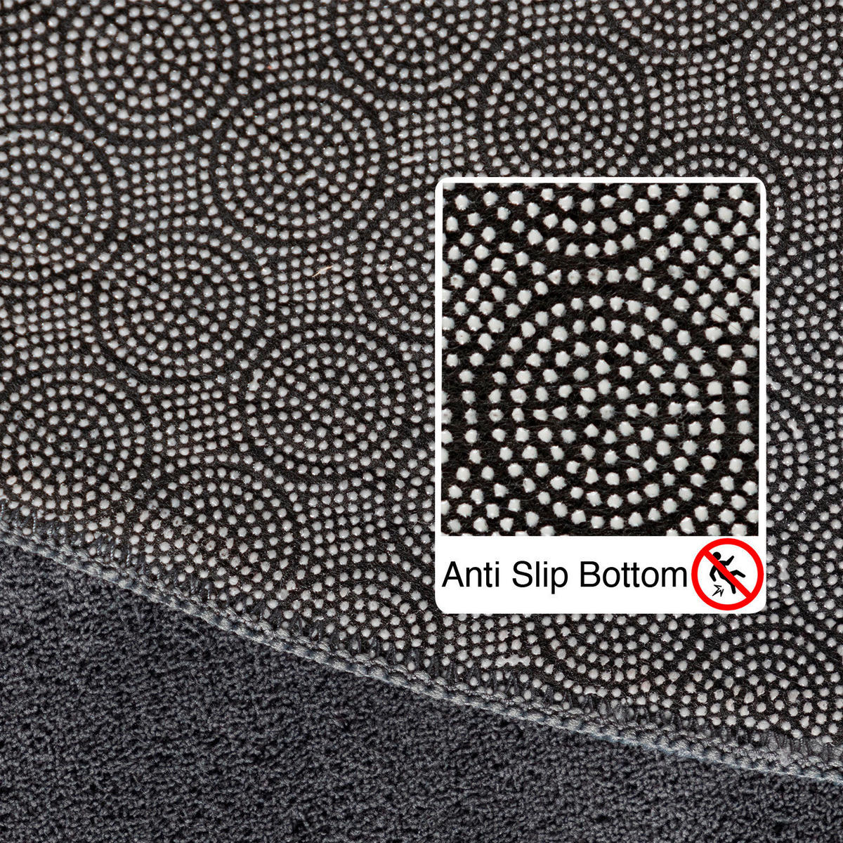 FLACHWEBETEPPICH 200/200 cm Sky Grau  - Grau, Design, Textil (200/200cm) - Novel